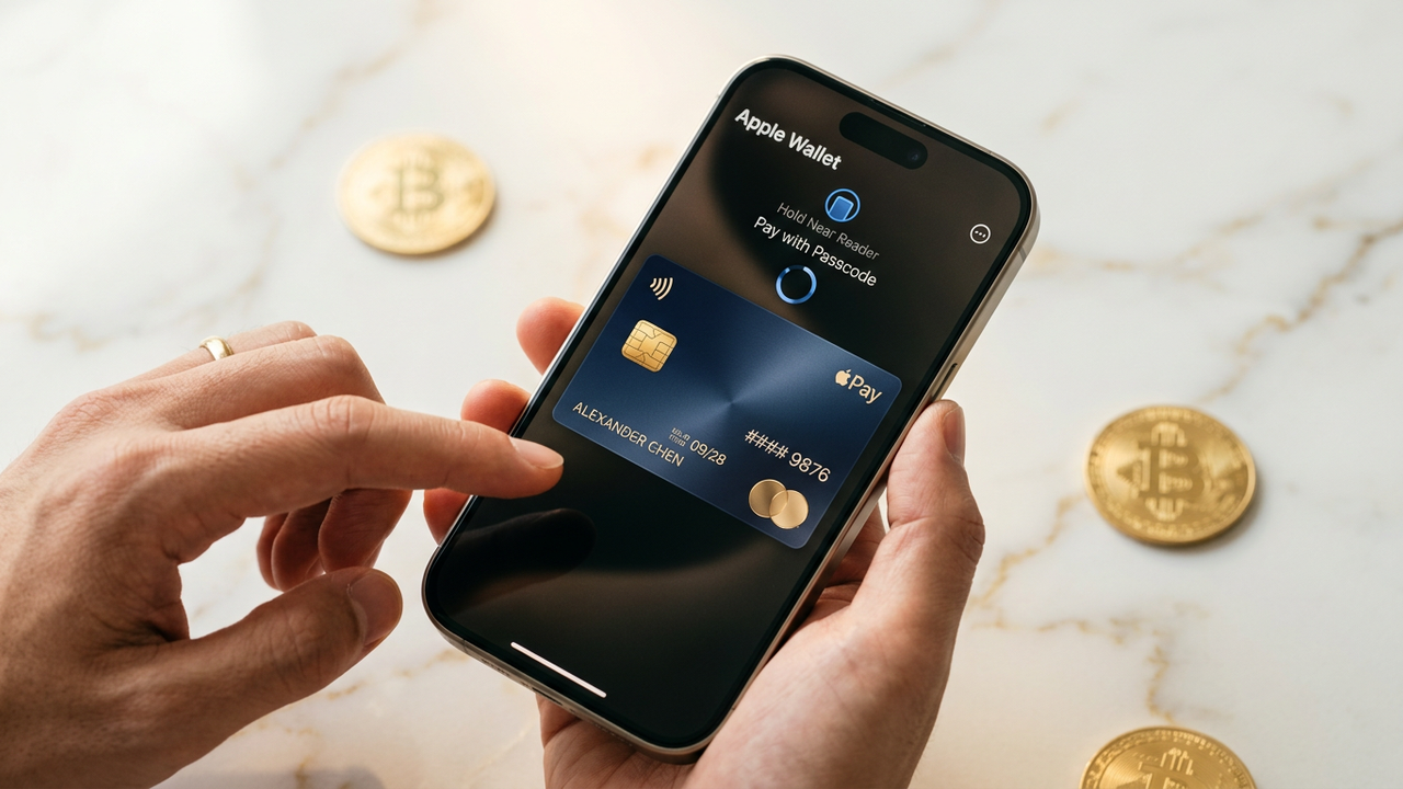 How to fund Apple Pay with Bitcoin (no KYC)